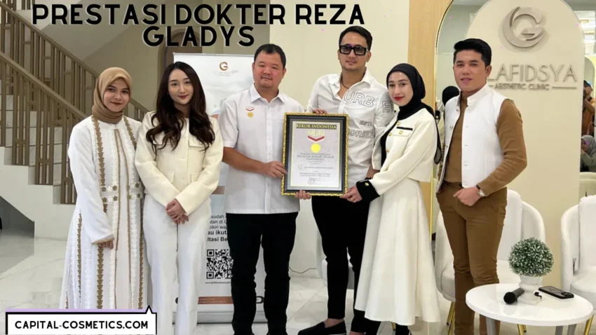 Dokter Reza Gladys Mendapatkan Penghargaan Dari MURI Atas Pencapaian Penjualan 1000 Produk Kecantikan Dalam Sehari